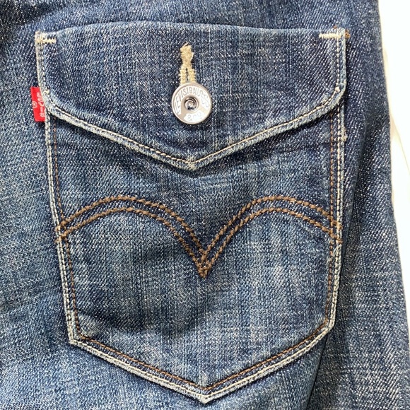 MEN’S LEVI STRAUSS & CO LEVI’S SLIM STRAIGHT 514 BLUE DENIM JEANS SZ W 30/L30 - Picture 8 of 14